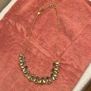 J. Crew Faux Crystal Statement Necklace